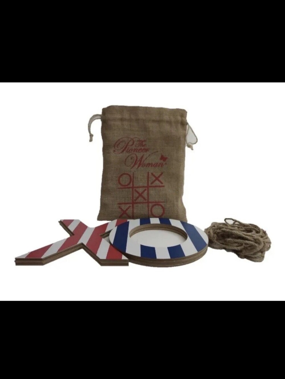The Pioneer Woman Tic-Tac-Toe Outdoor Yard Game Set